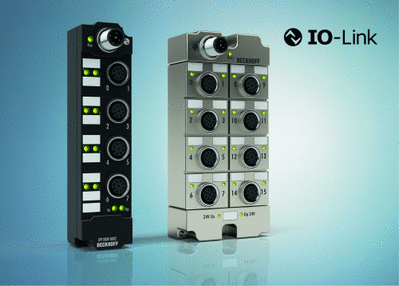 Collecting sensor data via IO-Link with durable, machine-mountable modules