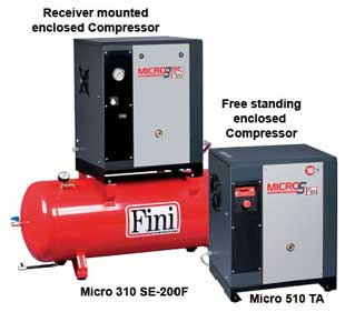 Micro Range of Rotary Screw Compressors