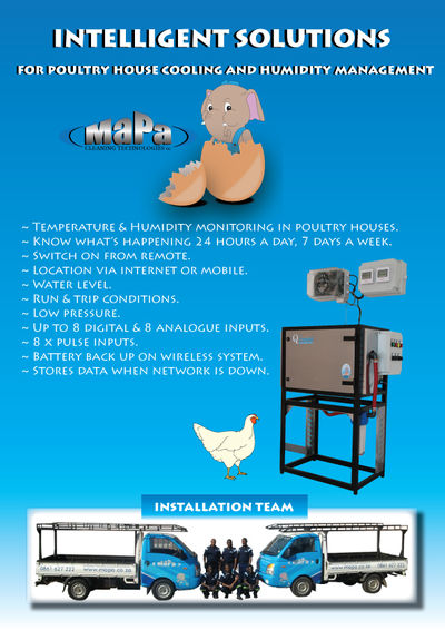 Intelligent solutions for poultry house cooling and humidity management