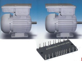 DIP-CIB (Dual-in-line Package Converter-Inverter-Brake)