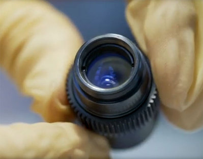 Cleanroom facility for lens assembly